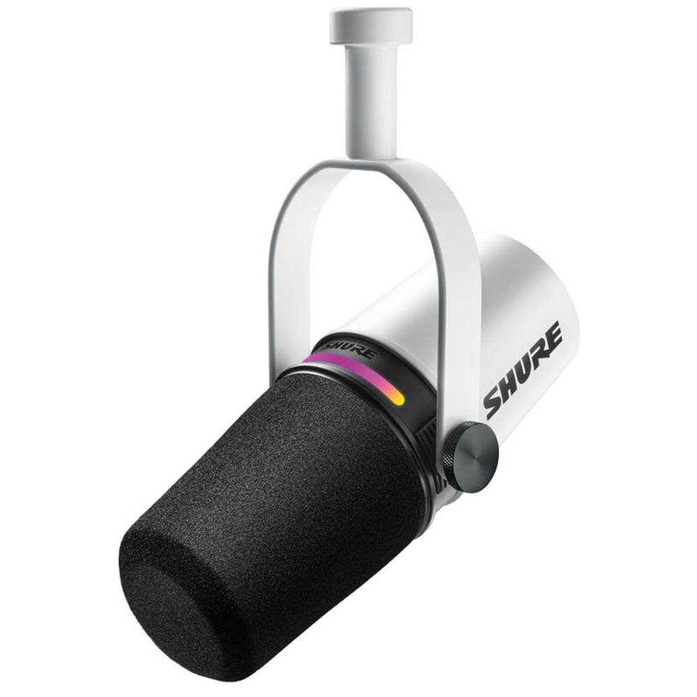 Shure MV7+-W ─ Микрофон кардиоидный динамический