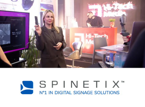 SpinetiX представляет решение для управления Digital Signage с пульта ДУ