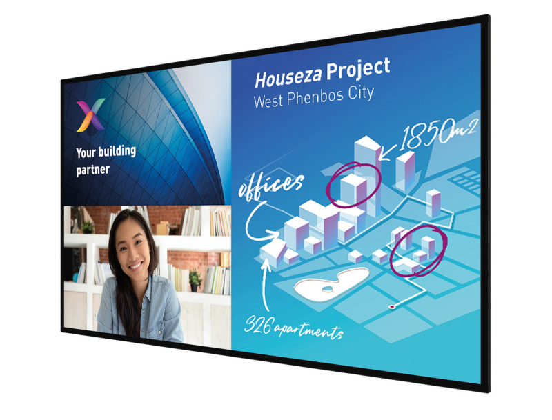 Philips 86BDL8051C/00 ─ Интерактивный дисплей 86" UHD