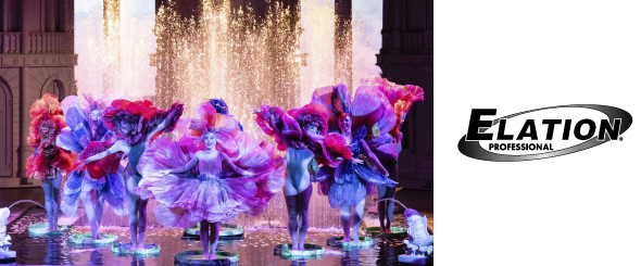 Лидо, главный музыкальный театр на Елисейских полях, вновь открыт c освещением Elation