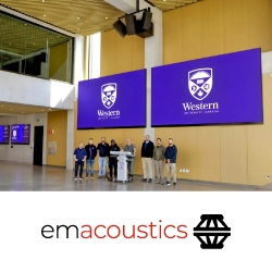 Сила звука в компактной форме: EM Acoustics преобразила зал университета