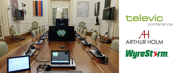 Televic, Artur Holm и WyreStorm объединились для модернизации Президиума Португалии