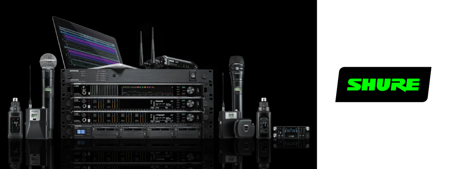 Shure упрощает развертывание масштабных беспроводных аудиосистем с обновлением ПО для Axient Digital