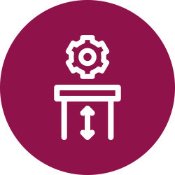 * Столы и подстолья с регулировкой