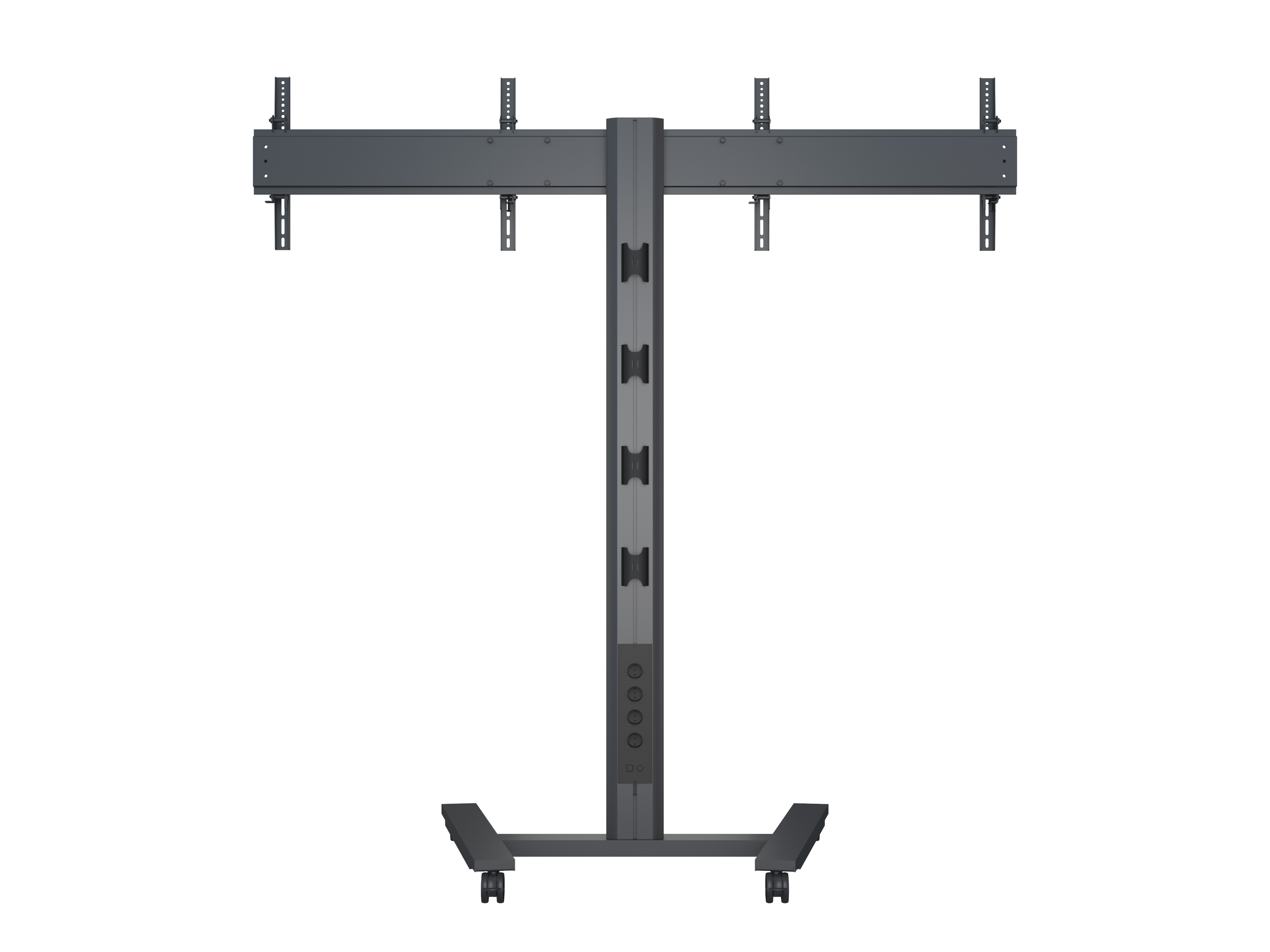 Multibrackets M5358 Мобильная стойка для 2-ух ЖК-панелей 40-60 дюймов-img_09 Multibrackets M5358 Мобильная стойка для 2-ух ЖК-панелей 40-60 дюймов-img_09