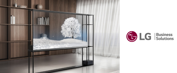 Свобода оформления пространства с беспроводным прозрачным OLED-телевизором LG