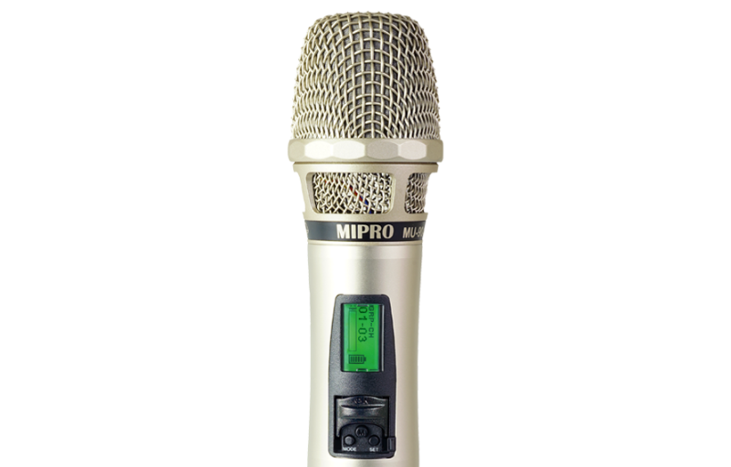 Mipro ACT-800H-59 ─ Ручной радиопередатчик с капсюлем MU-59A