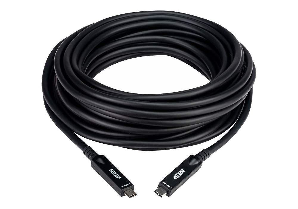 ATEN UE3410F ─ Активный оптический кабель USB-C, 10м