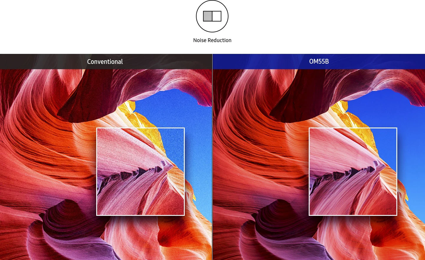 Интеллектуальное масштабирование до UHD уровня | Samsung серии OMD - Витринные дисплеи, фото-2