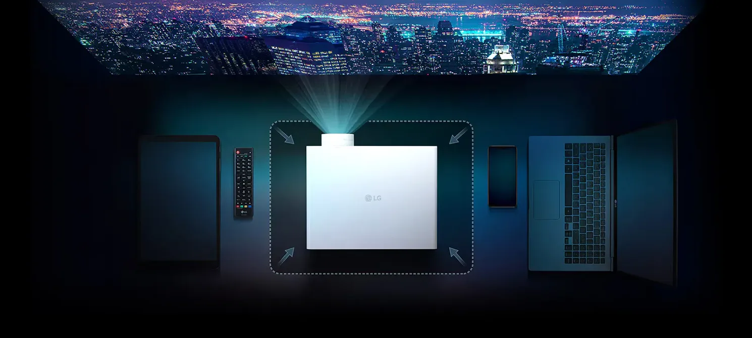 Самый компактный лазерный 4K-проектор с яркостью 5000 ANSI лм