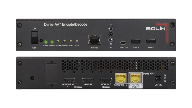 Iyuno выбирает Bolin в Dante AV Ultra™ для синхронизации видео и аудио в студиях звукозаписи, фото-1