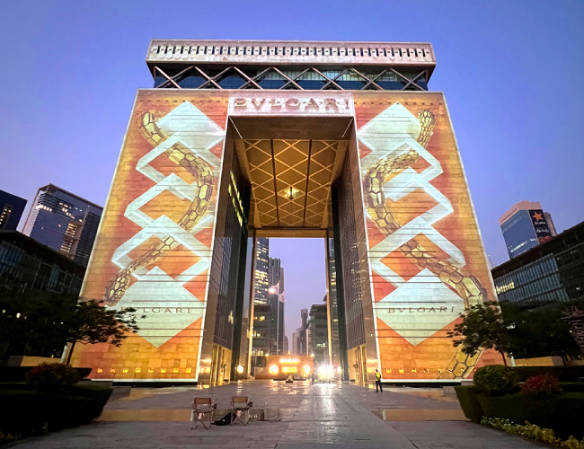 Бесконечные сказки Bulgari Serpenti с Digital Projection, фото-5