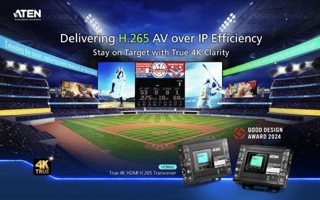 Приемопередатчик ATEN VE8662 выводит коммутацию на новый уровень