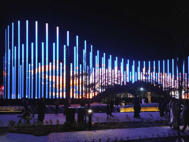 Выставочный павильон — рекордсмен Гиннесса за использование светодиодов Absen, фото-3