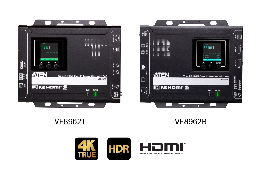 Приёмник и передатчик ATEN VE8962: передовая система AV-over-IP уже в продаже, фото-1