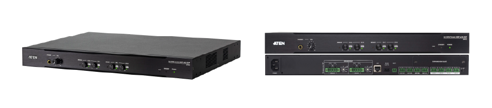 Новый ATEN AP412 — 4‑канальный усилитель 4×120 Вт с DSP, фото-1