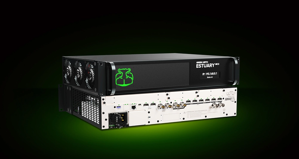 MC2 — гастрольная версия на 4 выхода 4K, 8 конфигурируемых входов высотой 2U