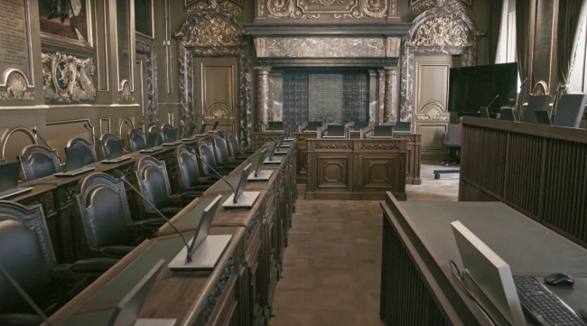 Зал Совета в Антверпене: гармония истории и технологий, фото-7