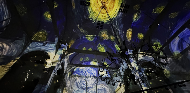 Digital Projection создает 360° шедевр для выставки «Винсент встречает Рембрандта», фото-8