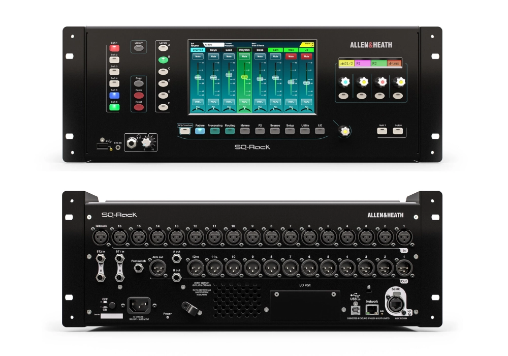 Микшер SQ-Rack — мощь серии SQ в корпусе 19"