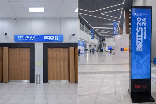 Безопасная трансляция контента на саммите БРИКС в Казани с помощью технологий SpinetiX , ФОТО-4