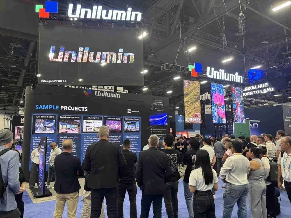 Unilumin показал LED-дисплеи нового поколения на InfoComm 26
