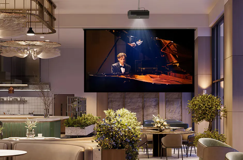 lg-BU70QGT в рестране