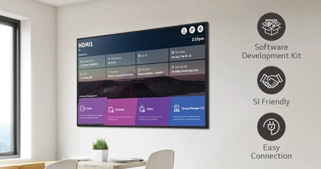 Информационные дисплеи LG серии UM5N-H на складе Hi-Tech Media, фото-4