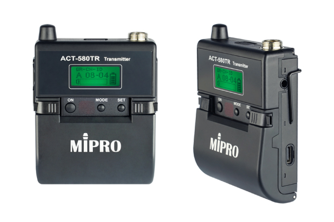 MIPRO представляет цифровой передатчик с функцией записи ACT-580TR, фото-3