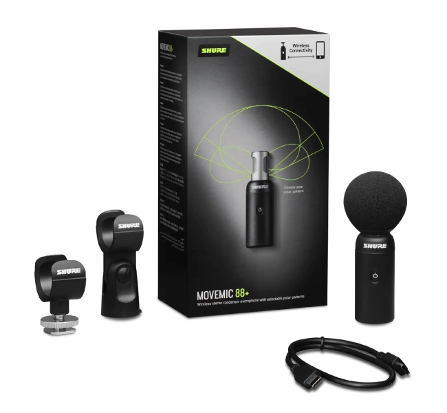 MoveMic 88+ от Shure: новый беспроводной микрофон для видеосъемки и записи в полевых условиях, фото-11