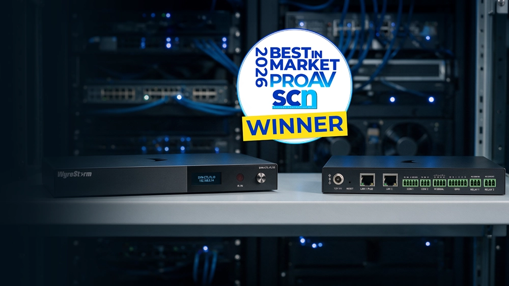WyreStorm SYN-CTL-FL10 удостоен награды «2026 Pro AV Best in Market», foto-2