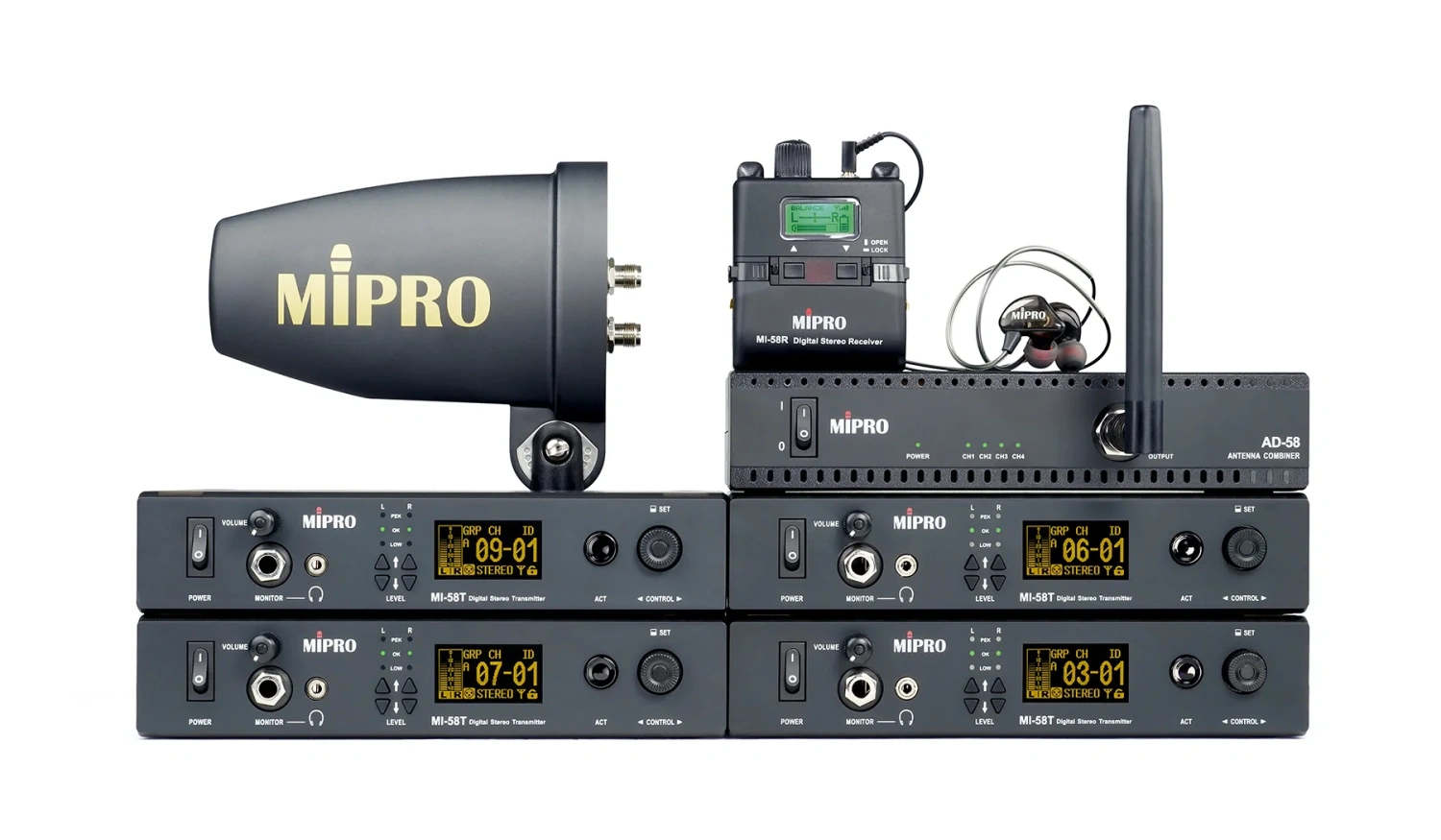 Mipro Mi-58 система персонального мониторинга