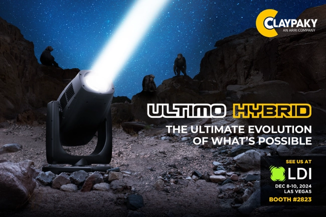 Новинки CLAYPAKY на выставке LDI 2024 | Ultimo Hybrid, фото-1