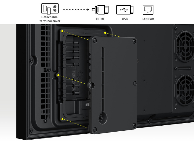 Персонализированная наружная реклама с компактным дисплеем Samsung OH24B, фото-12
