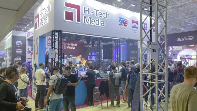 На стенде Hi-Tech Media,участника выставки Light+Audio Tec-2024, фото-6