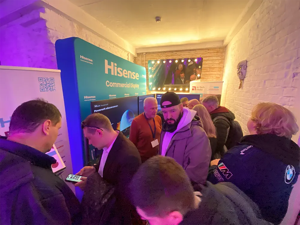 Hisence на стенде Hi-Tech Nedia | Prointegration Tech, фото-28
