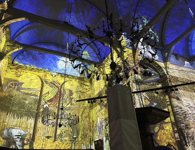 Digital Projection создает 360° шедевр для выставки «Винсент встречает Рембрандта», фото-7