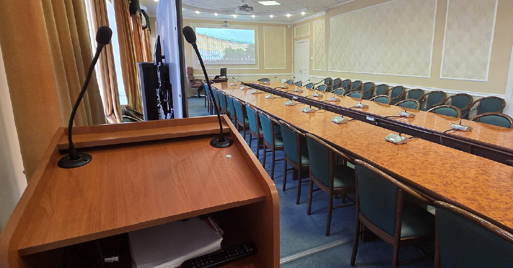 Конференц-система Gonsin в аудитории Петербургского университета путей сообщения, фото-10