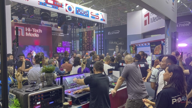 На стенде Hi-Tech Media,участника выставки Light+Audio Tec-2024, фото-1