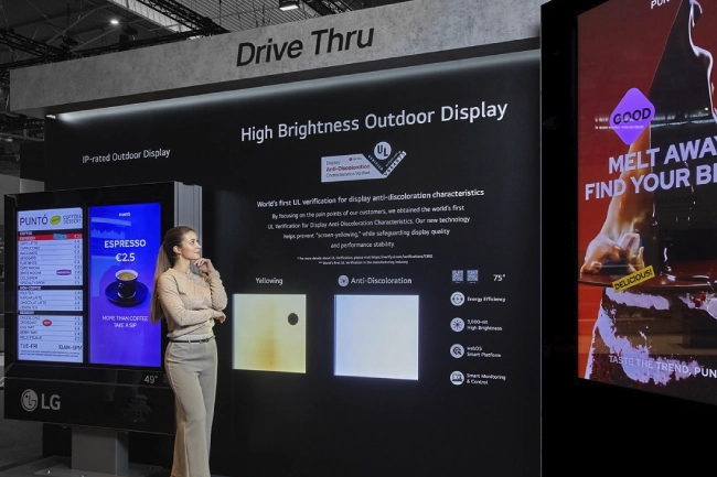 LG демонстрирует на ISE 2025 решения Digital Signage, фото-2