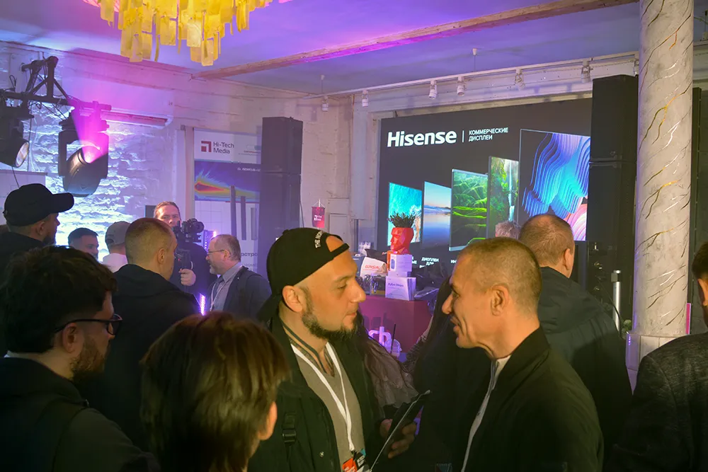 Hisence на стенде Hi-Tech Nedia | Prointegration Tech, фото-30