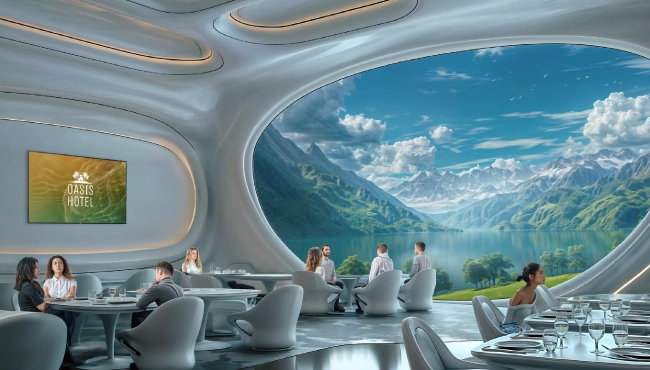 Дисплеи Philips для гостиниц на EquipHotel 24, фото-2