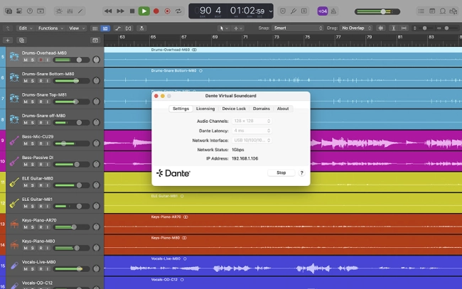Audinate представляет виртуальную звуковую карту Dante Virtual Soundcard Pro, фото-3